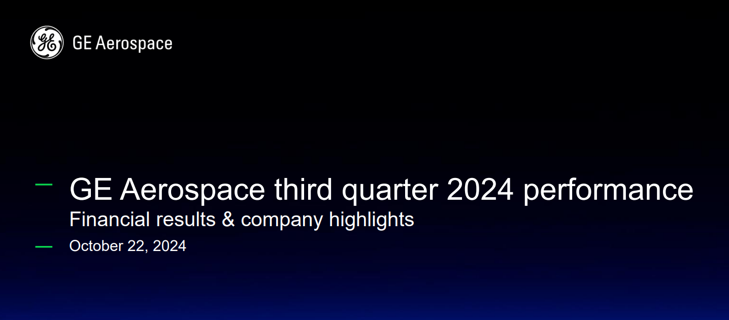 🚨 GE Aerospace Q3 2024 Earnings Report Analysis 📊