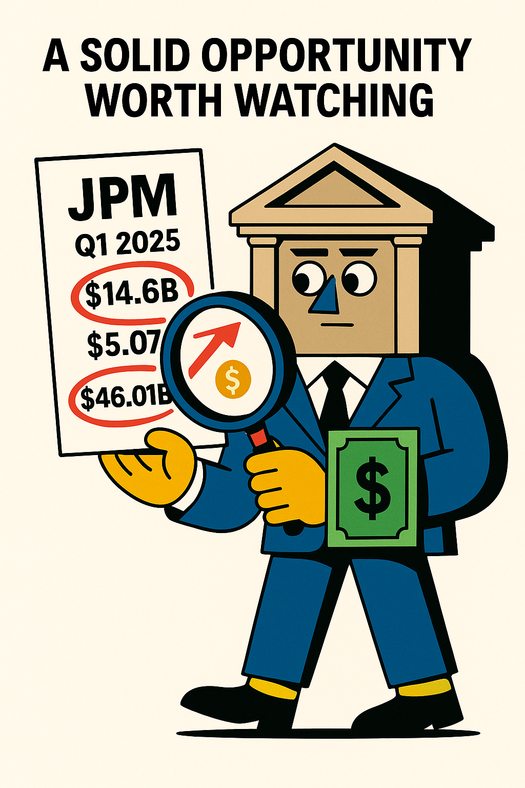 JPMorgan Chase ($JPM) Q1 2025 Earnings: A Solid Opportunity Worth Watching