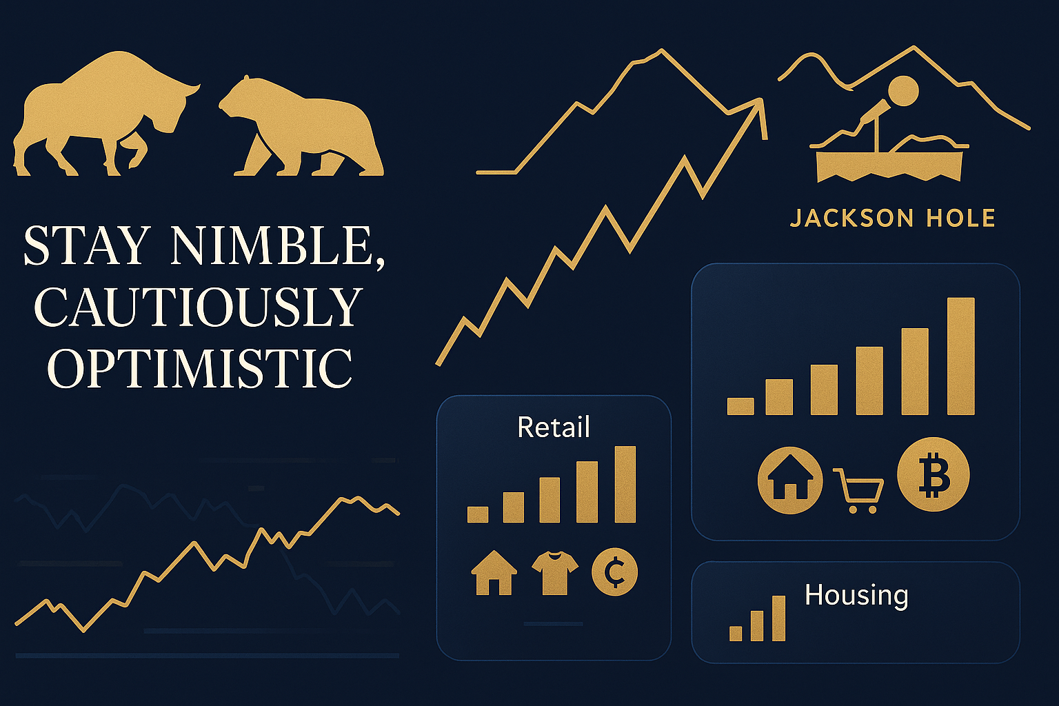 Investors take on markets: Futures dip, Jackson Hole, retail earnings and crypto pullback