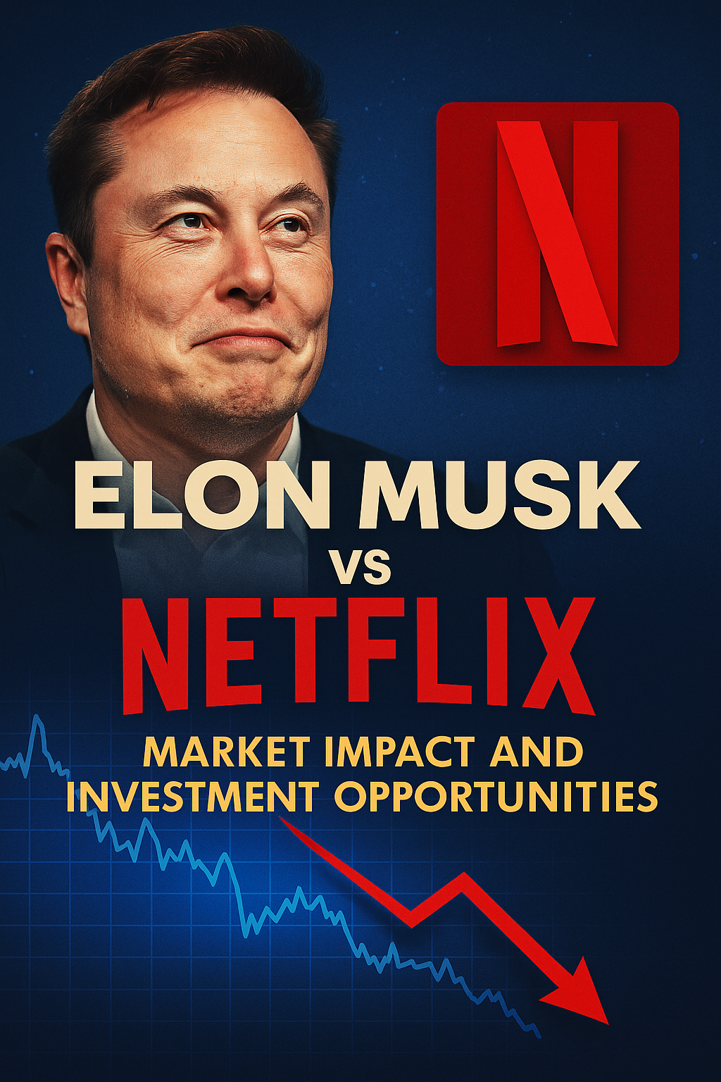 In-depth analysis of Musk vs Netflix: controversy, fundamentals, technicals, and long-term investment view.