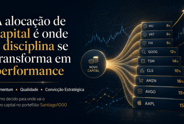 Allocazione del capitale nel portafoglio Santiago1000 - Momentum, Qualità e Convinzione Strategica