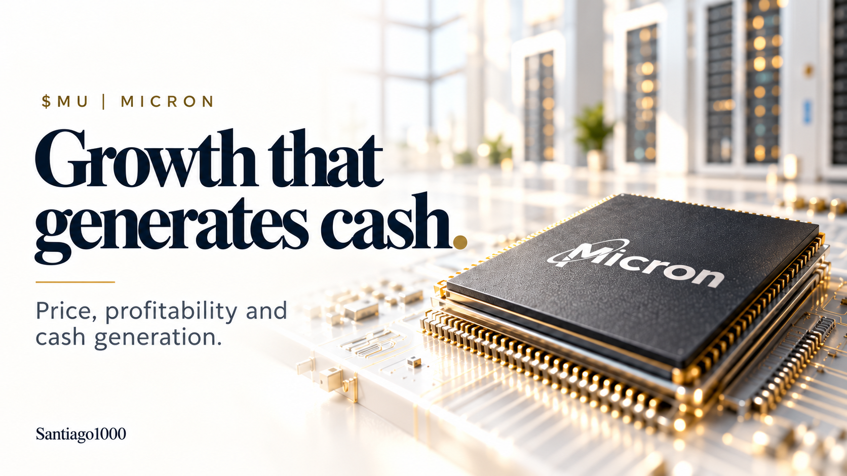 Micron (MU) earnings: growth that generates cash